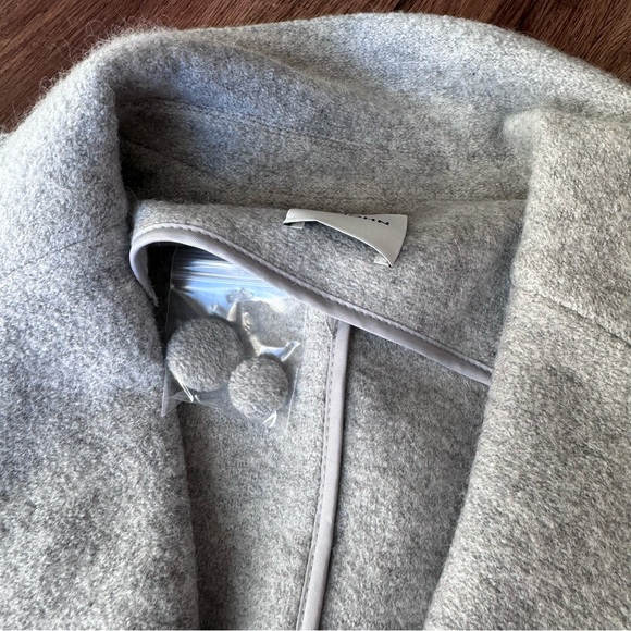 St. John Boucle Brushed Wool Mohair Jacket Genuine Snake Python Belt 14 - Picture 11 of 17